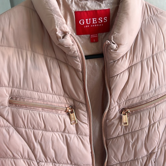 Pink guess puff jacket - Picture 4 of 4